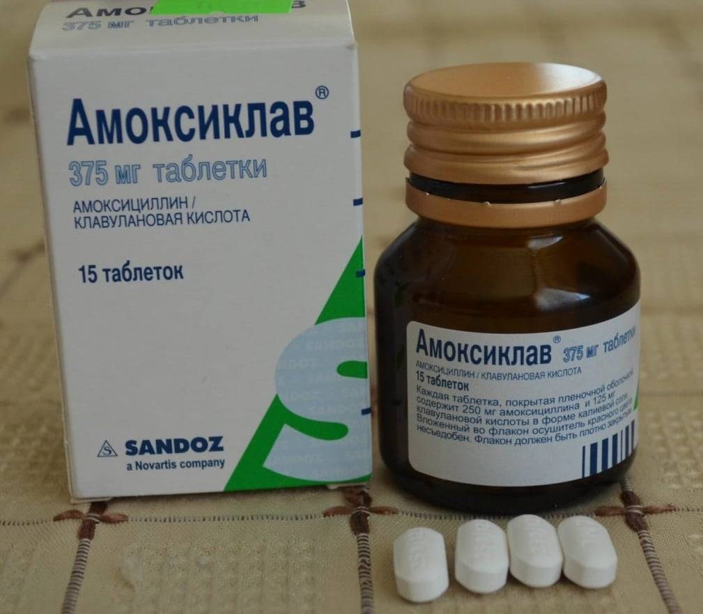 Амоксиклав ліки від циститу