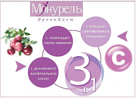 Цистит монурал і монурель – Цистит
