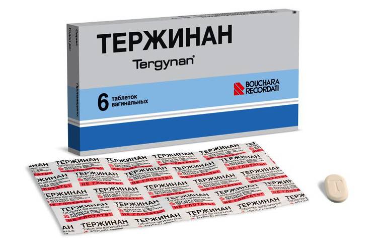 Дія препарату Тержинан при циститі