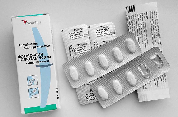 Лікування циститу препаратом Флемоксин Солютаб